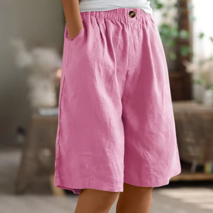 Skylar | Women's Relaxed Summer Shorts with Comfortable Elastic Waist Design