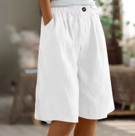 Skylar | Women's Relaxed Summer Shorts with Comfortable Elastic Waist Design