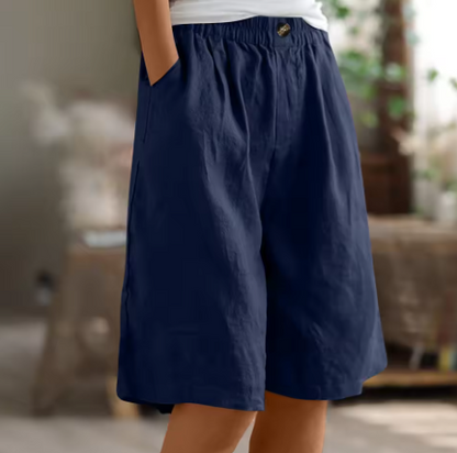 Skylar | Women's Relaxed Summer Shorts with Comfortable Elastic Waist Design