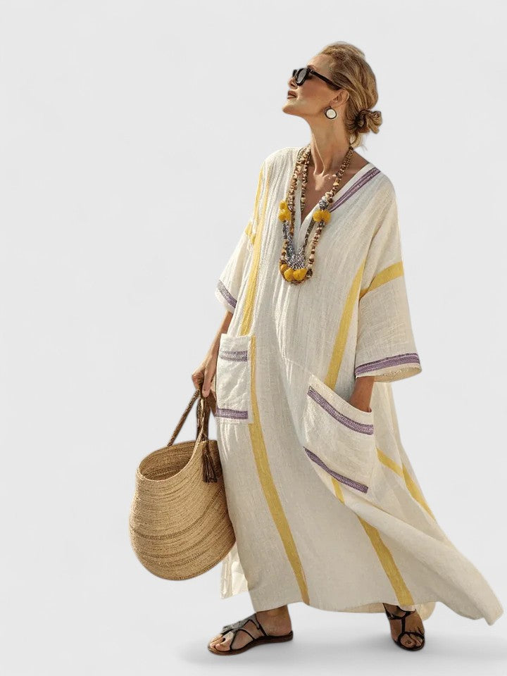 Daralyn | Women Kaftan Maxi Dress with Relaxed Summer Fit