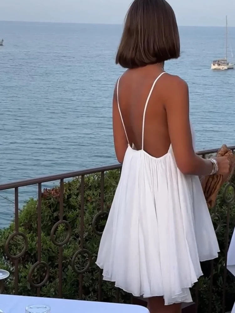 Delanae | Effortless Flowy Mini Dress for Casual Summer Style