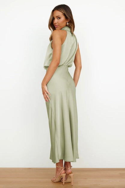 Yavie | Evening Dress Halter Neck with Elegant Design