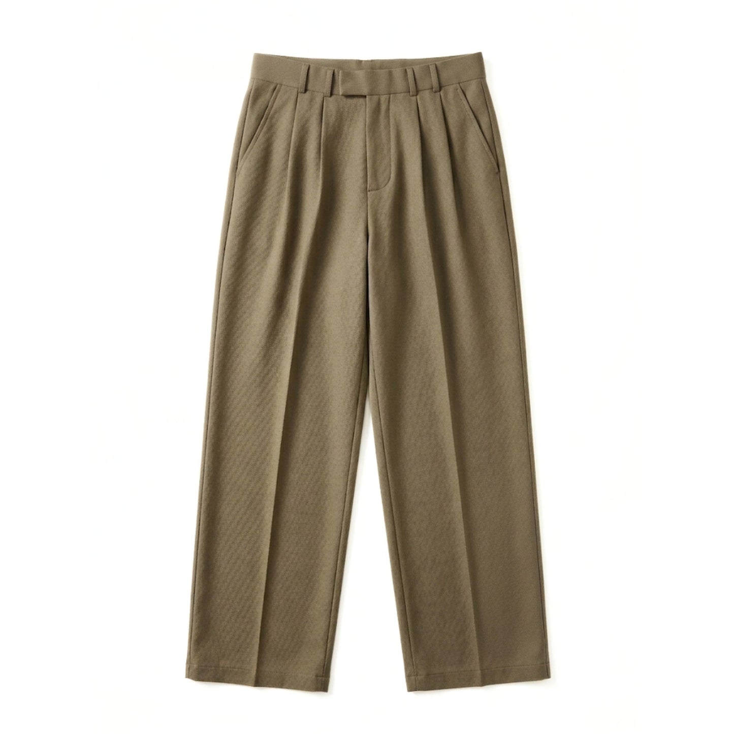 Stylish Men's Trousers | Pleated Loose Fit Design with Side Pockets for Everyday Comfort 3