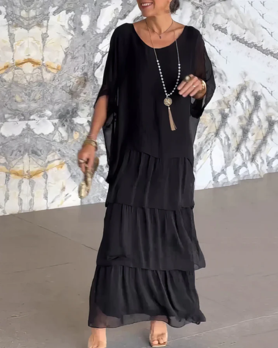 Amara | Fancy Long Flowing Summer Dress for All Season