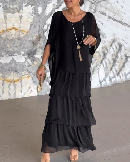 Amara | Fancy Long Flowing Summer Dress for All Season
