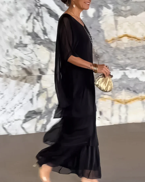 Amara | Fancy Long Flowing Summer Dress for All Season