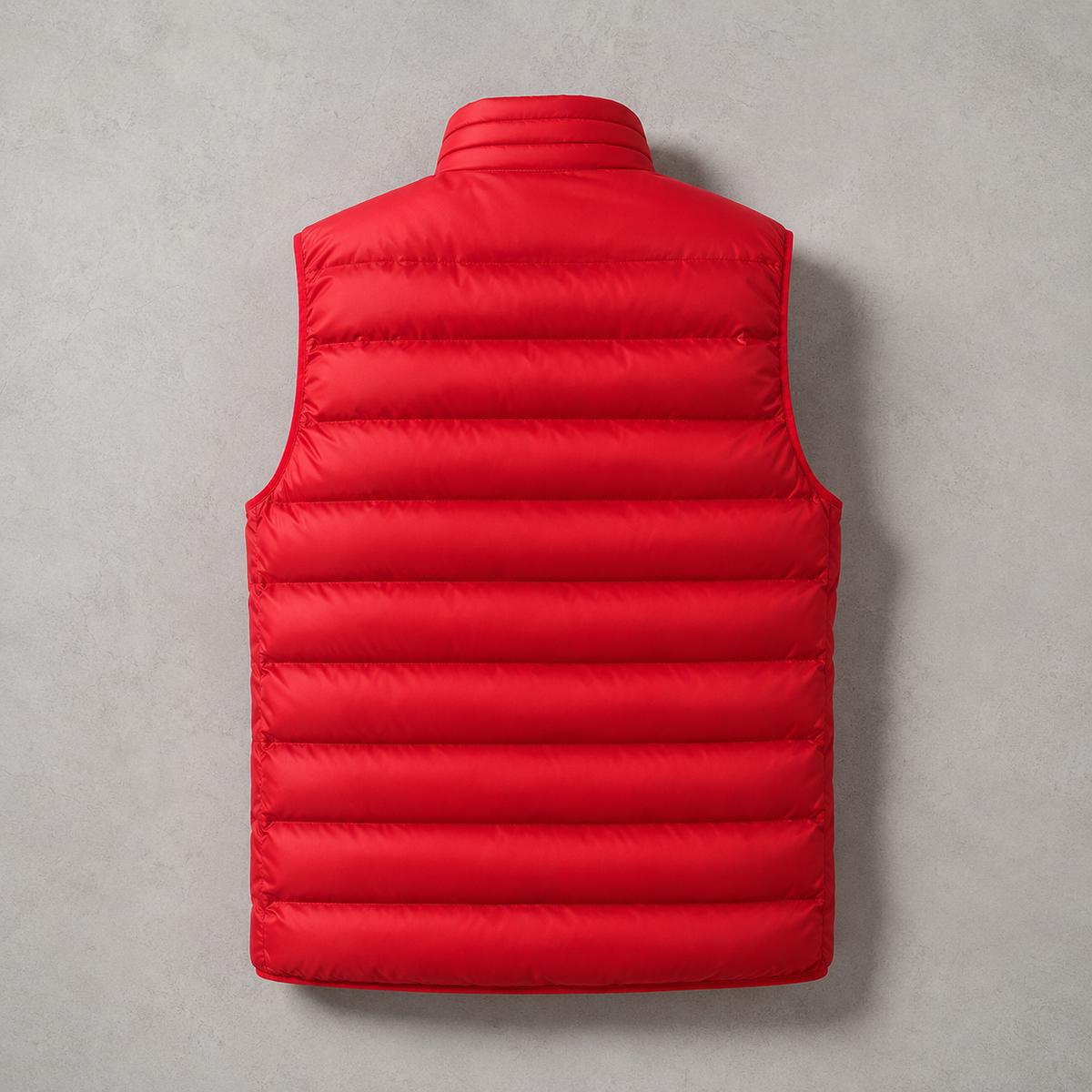 Men's Puffer Vest - Quilted Stand Collar Insulated Vest
