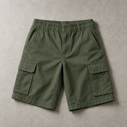 Men's Cargo Shorts - Relaxed Fit Casual Utility Shorts