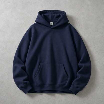 Men's Fleece Lined Hoodie - Warm Pullover Sweatshirt