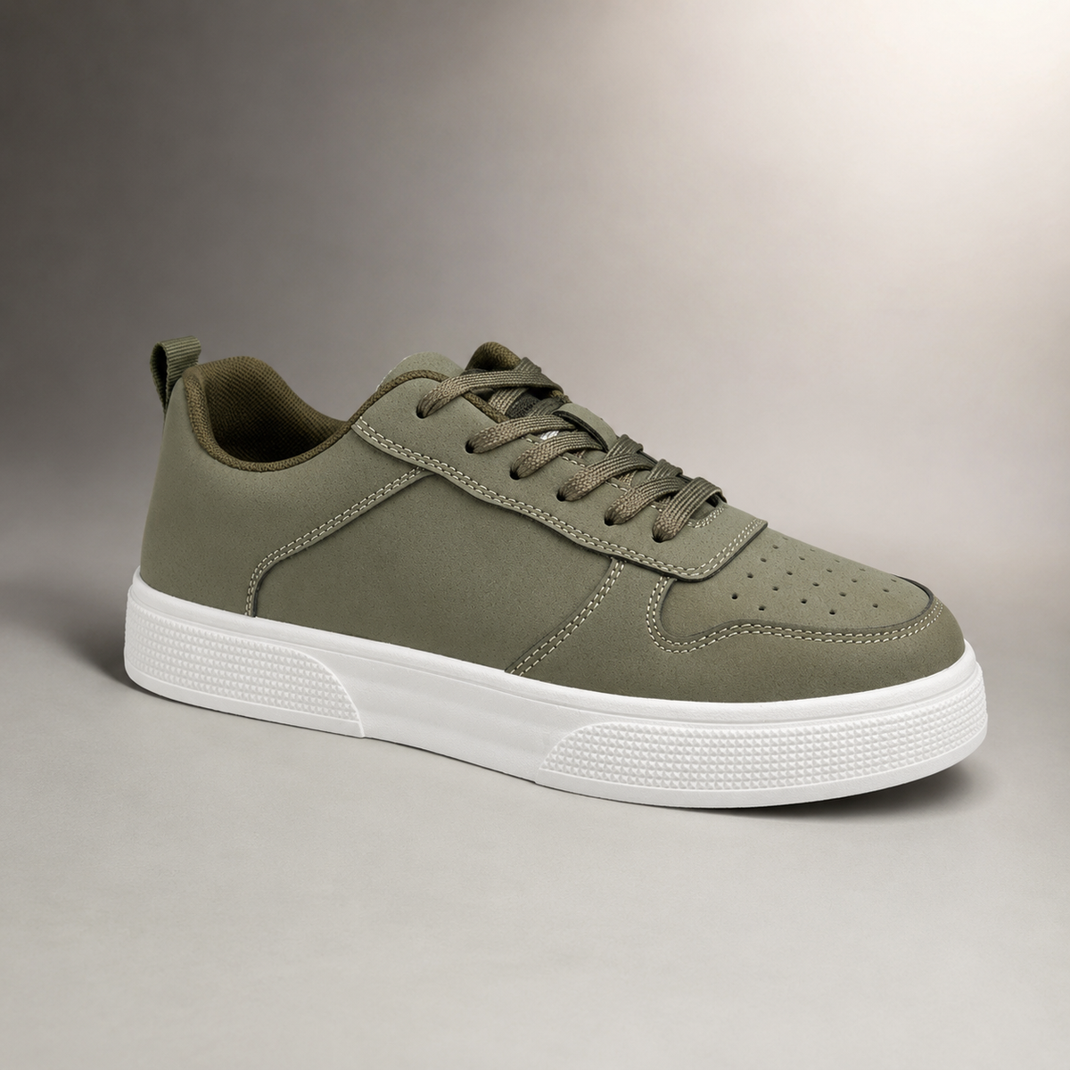 Men's Low Top Sneakers - Casual Lace Up Shoes