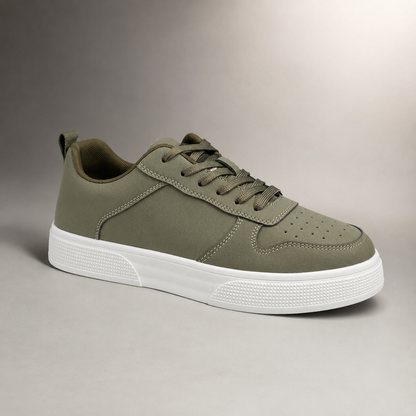 Men's Low Top Sneakers - Casual Lace Up Shoes