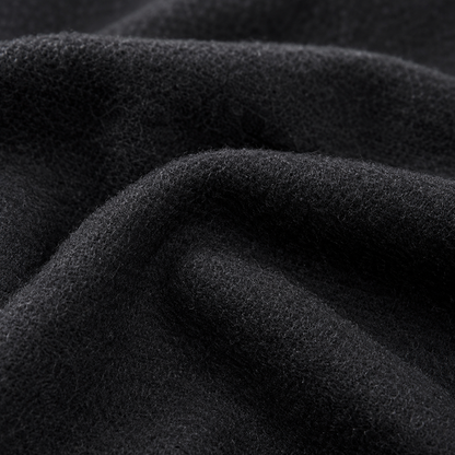 Men's Wool Blend Coat - Double Collar Winter Outerwear