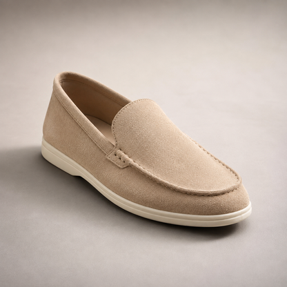 Men's Suede Loafers - Slip On Casual Summer Shoes