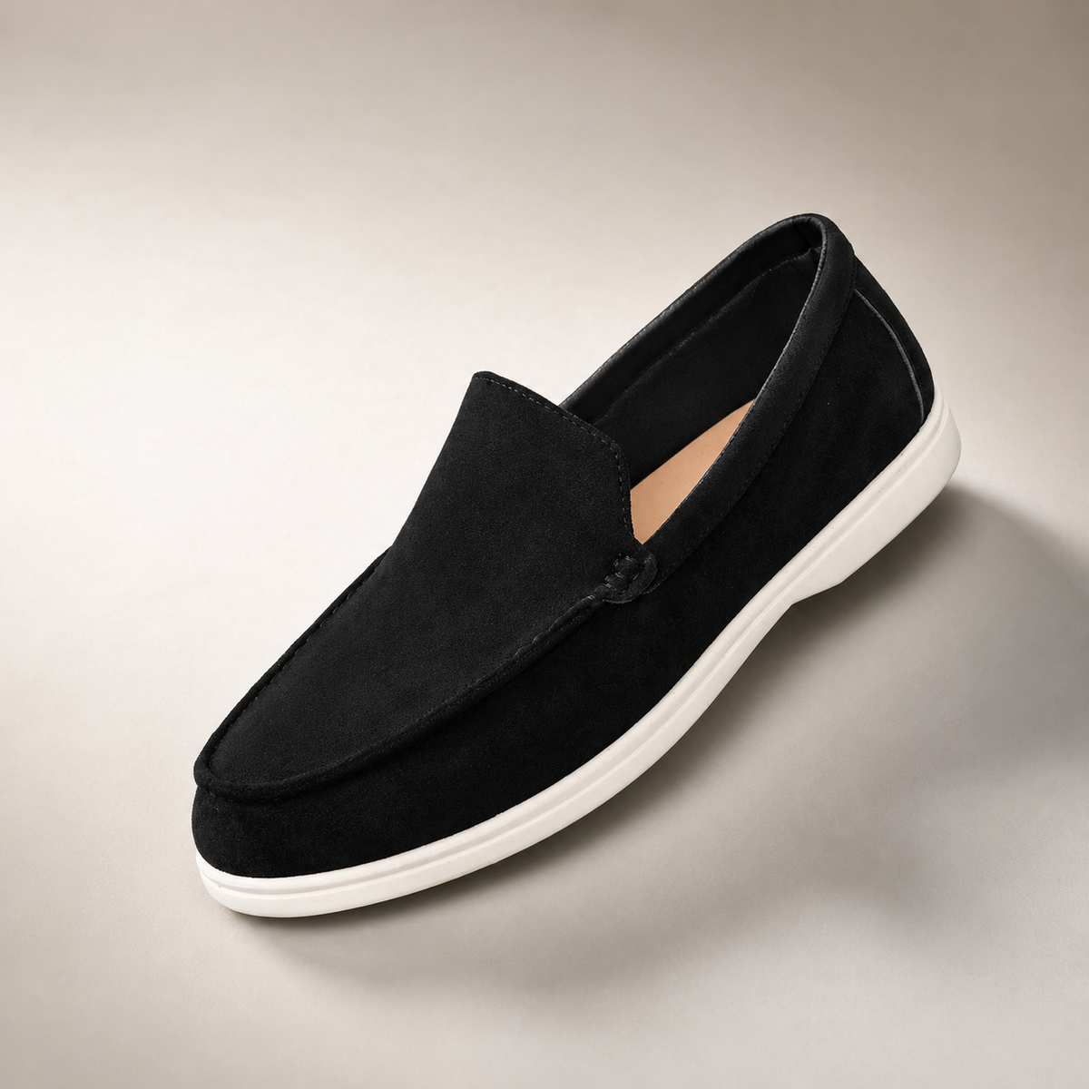 Men's Suede Loafers - Slip On Casual Summer Shoes