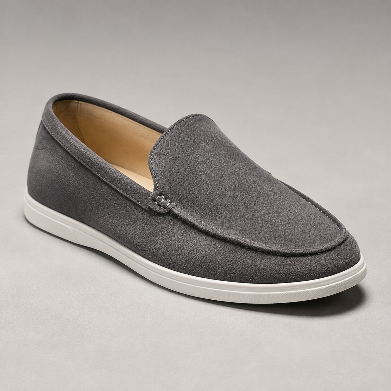 Men's Suede Loafers - Slip On Casual Summer Shoes