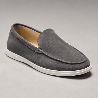 Men's Suede Loafers - Slip On Casual Summer Shoes