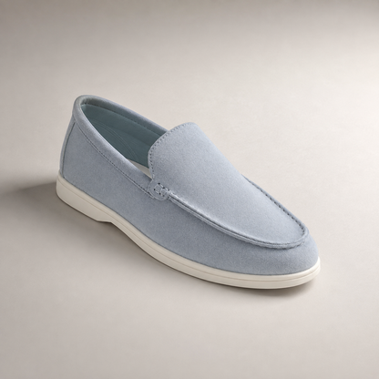 Men's Suede Loafers - Slip On Casual Summer Shoes