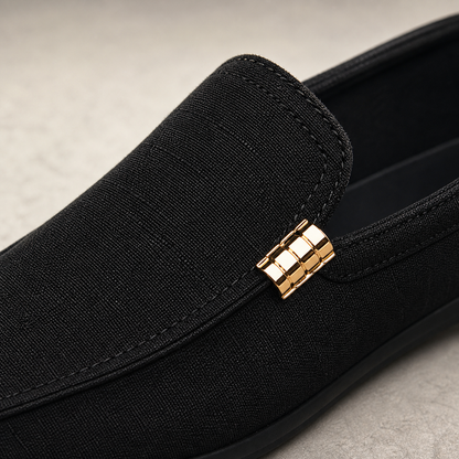 Men's Loafers - Woven Slip On Casual Shoes