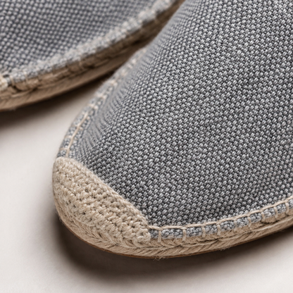 Men's Espadrilles - Suede Slip On Summer Shoes