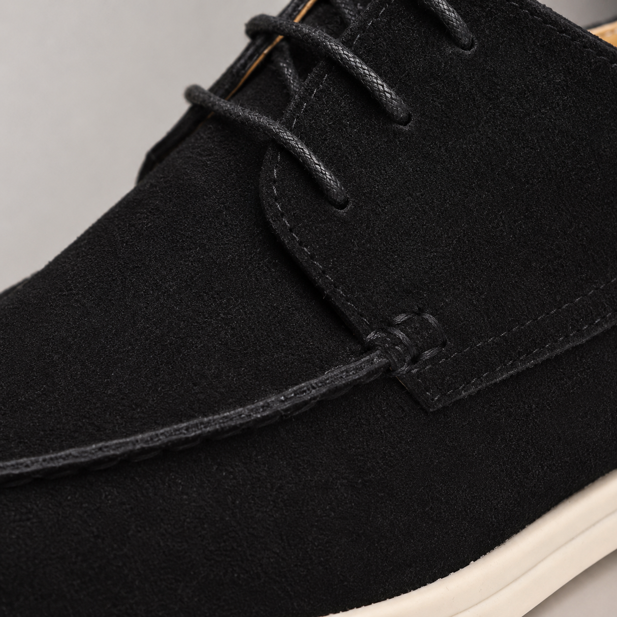 Men's Boat Shoes - Suede Lace Up Casual Shoes