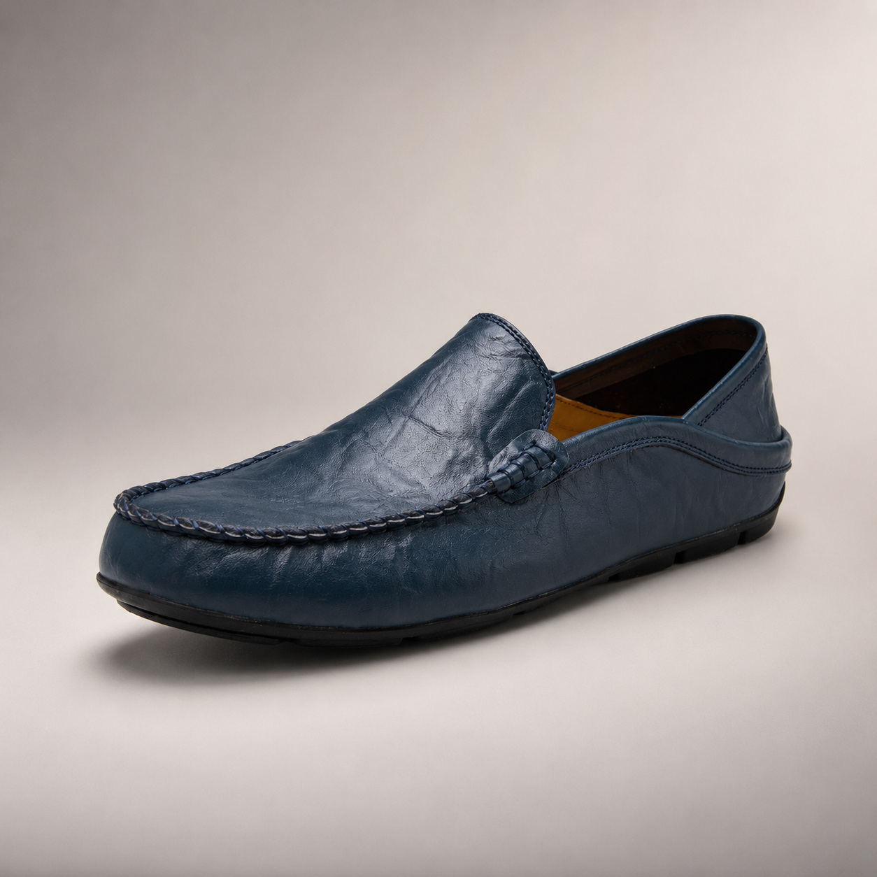 Men's Leather Loafers - Classic Slip On Dress Shoes