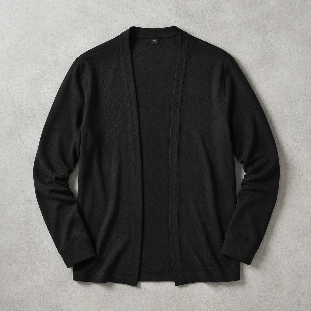Men's Open Front Cardigan - Lightweight Casual Knit Sweater