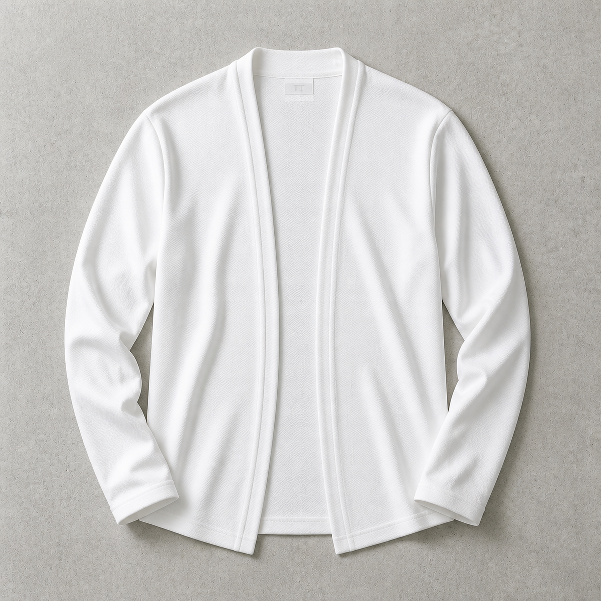 Men's Open Front Cardigan - Lightweight Casual Knit Sweater