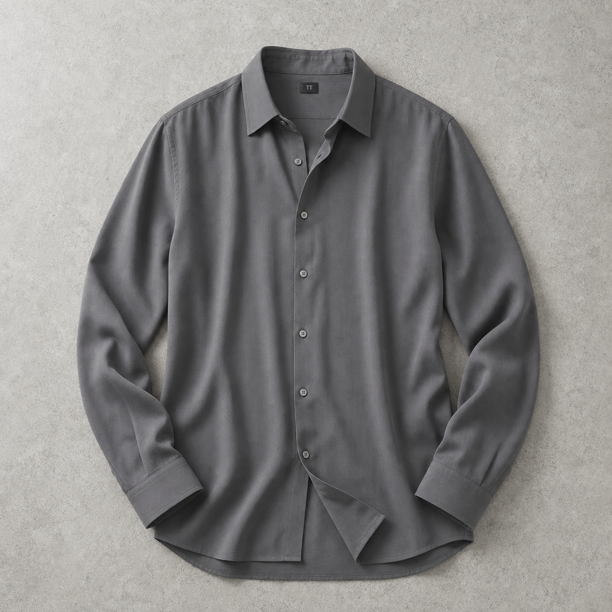 Men's Dress Shirt - Classic Long Sleeve Button Down Shirt