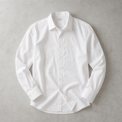 Men's Dress Shirt - Classic Long Sleeve Button Down Shirt