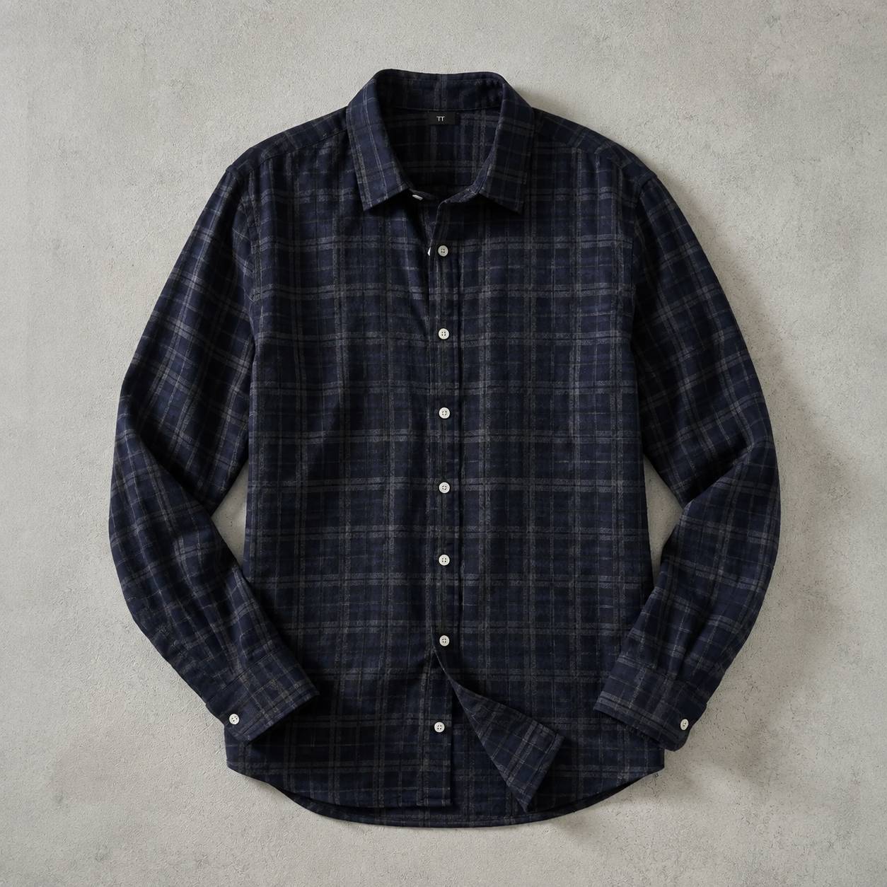 Men's Plaid Overshirt - Oversized Casual Button Down Shirt