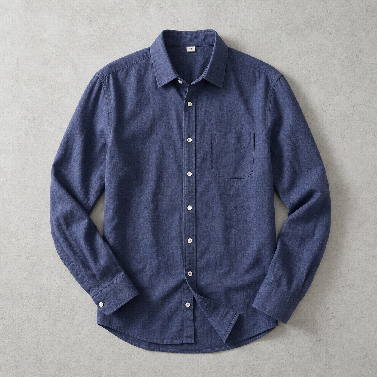 Men's Long Sleeve Shirt - Casual Everyday Button Down