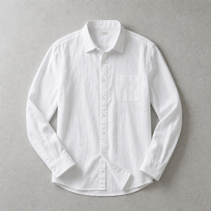 Men's Long Sleeve Shirt - Casual Everyday Button Down