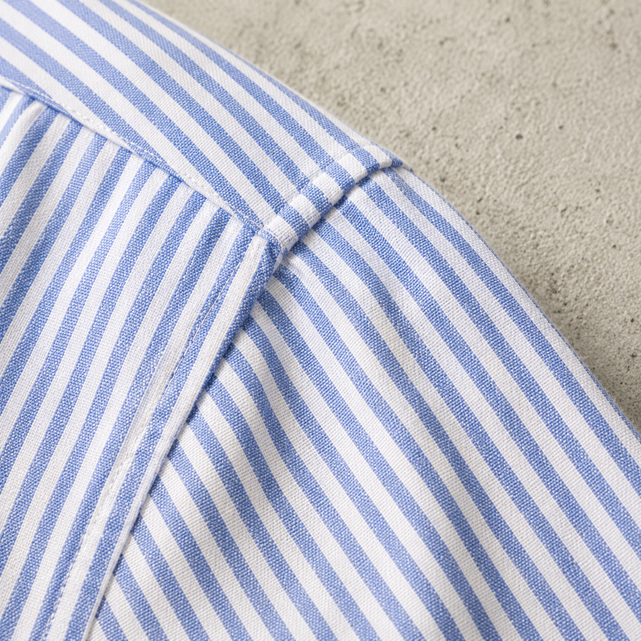 Men's Overshirt - Striped Long Sleeve Casual Shirt Jacket