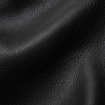 Men's Faux Leather Moto Jacket - Asymmetric Zip Motorcycle Style