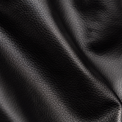 Men's Faux Leather Jacket - Faux Fur Lined Warm Winter Outerwear