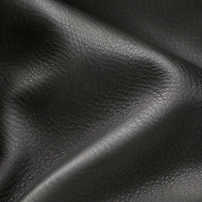 Men's Faux Leather Jacket - Boxy Fit Casual Outerwear