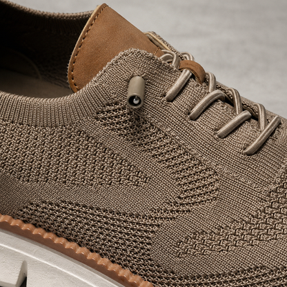 Men's Knit Sneakers - Casual Lightweight Walking Shoes