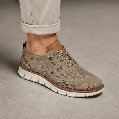 Men's Knit Sneakers - Casual Lightweight Walking Shoes