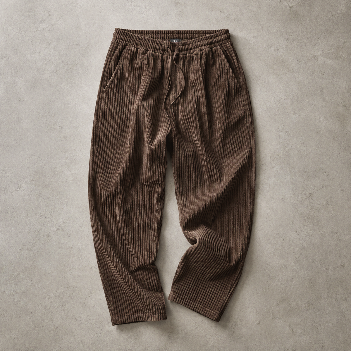 Men's Corduroy Pants - Wide Wale Casual Trousers
