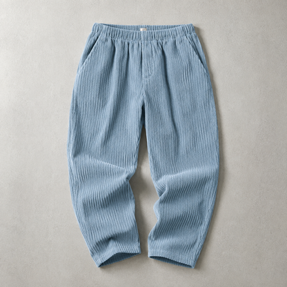Men's Corduroy Pants - Wide Wale Casual Trousers