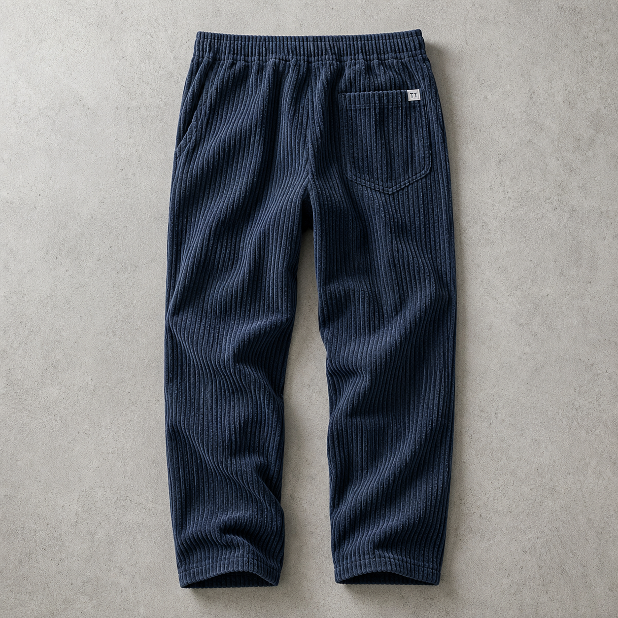Men's Corduroy Pants - Wide Wale Casual Trousers