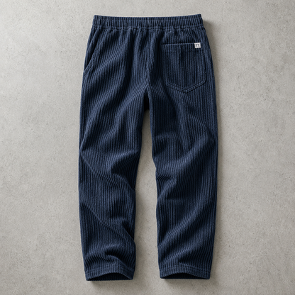 Men's Corduroy Pants - Wide Wale Casual Trousers