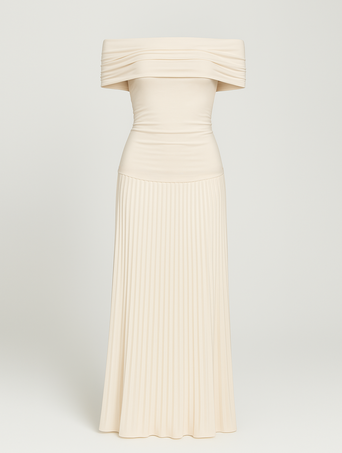 Zoravelle | Elegant Pleated Occasion Dress with Sophisticated Style