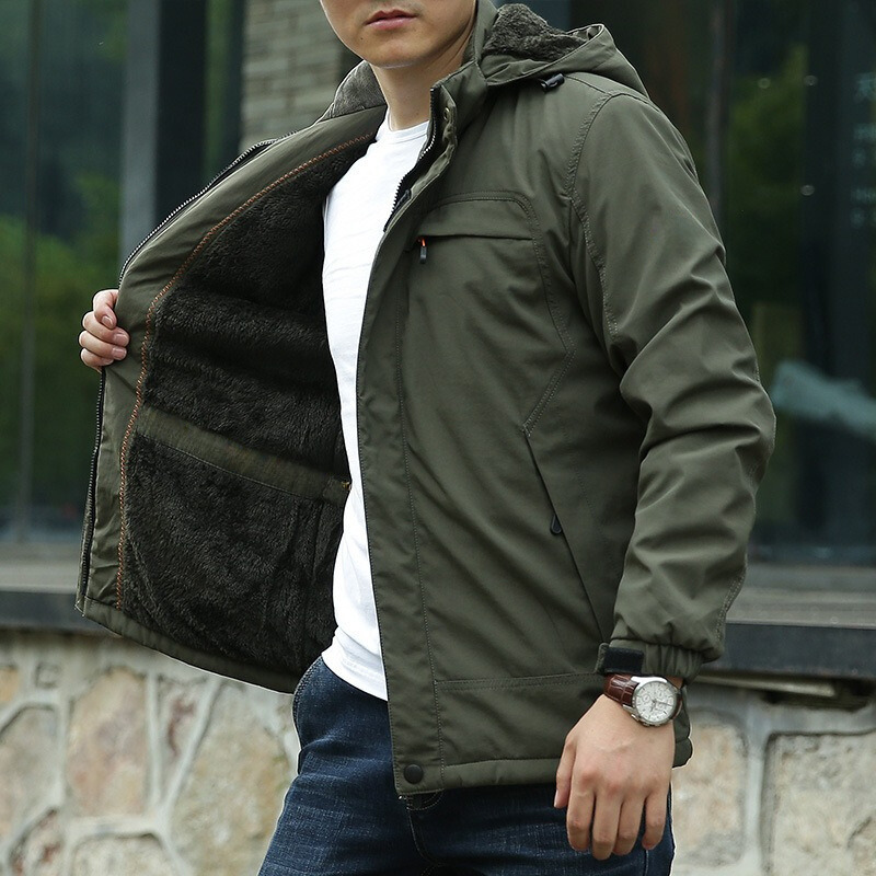 Men's Winter Jacket - Cold Weather Casual Outerwear