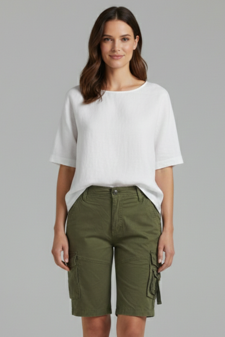 Kaelis | Cargo Adventure Outdoor Shorts with Functional Flap Pocket Detail
