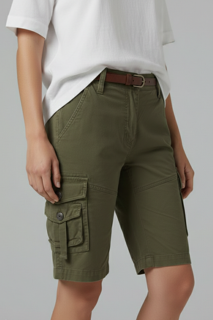 Kaelis | Cargo Adventure Outdoor Shorts with Functional Flap Pocket Detail