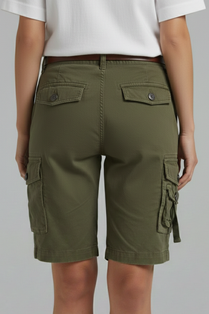 Kaelis | Cargo Adventure Outdoor Shorts with Functional Flap Pocket Detail