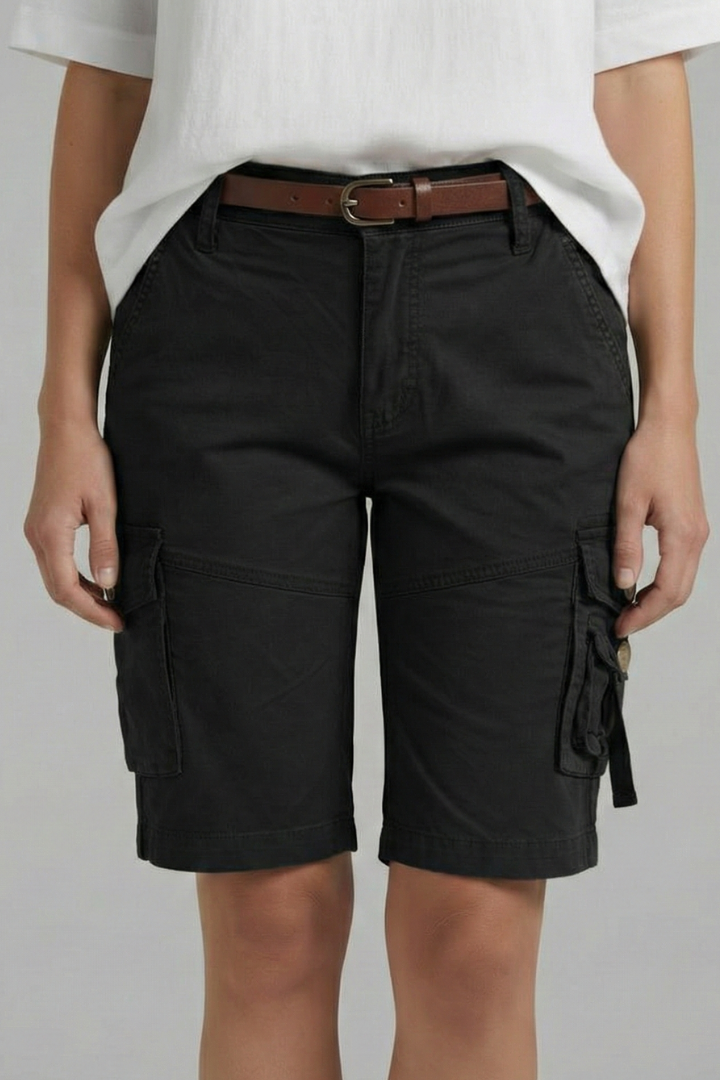 Kaelis | Cargo Adventure Outdoor Shorts with Functional Flap Pocket Detail
