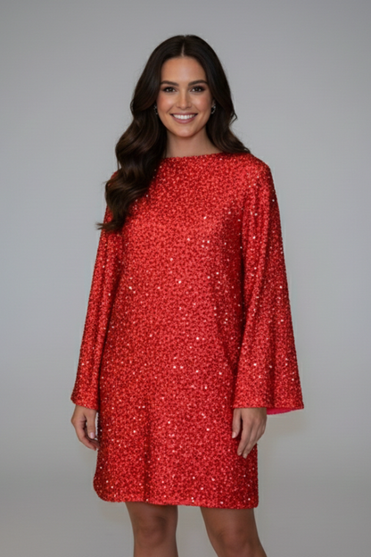 Cazelle | Glittering Sequin Party Dress for Women