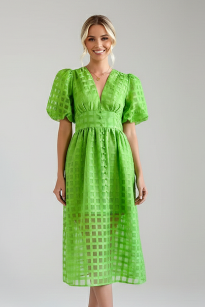 Kathryn | Lace Occasion Midi Dress